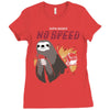 no speed Ladies Fitted T-Shirt