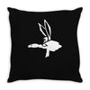 coyote wile coyote beep beep cartoon&amp;fumetti Throw Pillow