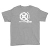 born to cycle forced to work Youth Tee