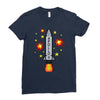 apollo 11 Ladies Fitted T-Shirt