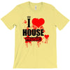 i love house music t shirt men logo3 new t shirt clothing design men T-Shirt