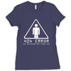 error 404 boyfriend not found Ladies Fitted T-Shirt