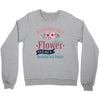 A January Girl Like A Flowers Crewneck Sweatshirt