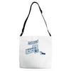 analog retirement Adjustable Strap Totes