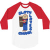 sloth loves chunk 3/4 Sleeve Shirt