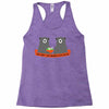 you don't win friends with salad Racerback Tank