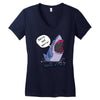 snark attack Women's V-Neck T-Shirt