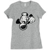 mickey frappe un bang Ladies Fitted T-Shirt