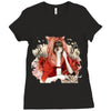 red Ladies Fitted T-Shirt