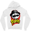 little grey chips Zipper Hoodie