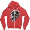meat is murder Zipper Hoodie