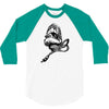 scream microphone 3/4 Sleeve Shirt