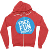 free fun fridays Zipper Hoodie