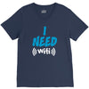 I Need Wi-Fi V-Neck Tee