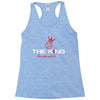 king dead Racerback Tank