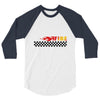 Fire Black 3/4 Sleeve Shirt