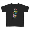 Pride Floral LGBT Colors Toddler T-shirt