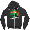 spaghetti! Zipper Hoodie