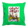 calvin hobbes Throw Pillow