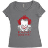 we all float down here Women's Triblend Scoop T-shirt