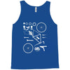 bicycle cyclopath bike hobby exploded Tank Top