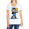 fox b Ladies Curvy T-Shirt