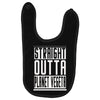 straight outta planet vegeta Baby Bibs