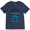 I Don't Need Therapy Just to Go Scuba Diving V-Neck Tee