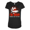 i'm nicer! Maternity Scoop Neck T-shirt