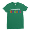Kindergarten Teacher Ladies Fitted T-Shirt