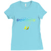 music swing Ladies Fitted T-Shirt