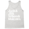 a litle life book white logo Tank Top