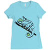 blending in to night Ladies Fitted T-Shirt