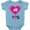 owl always love you Baby Onesie