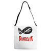 diabolik fumetto manga Adjustable Strap Totes