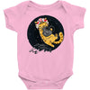rebel cattack Baby Onesie