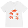 gritty gritty V-Neck Tee