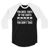 missed shots 3/4 Sleeve Shirt
