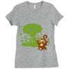 apathetic in the face of certain annihilation Ladies Fitted T-Shirt