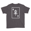disc golf ace card target chains frisbee basket Youth Tee