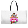 paw patrol birthday girl mom Weekender Totes