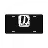d block License Plate