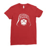 surrounded Ladies Fitted T-Shirt