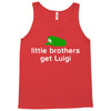 little brothers get luigi Tank Top