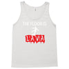 the floor is lava Tank Top