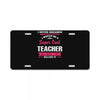 i never dreamed i would be a super cool teacher. but here i am killing License Plate