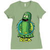 i'm pickle rick Ladies Fitted T-Shirt