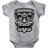 tiki mask hawaiian Baby Onesie