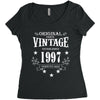 original parts vintage established 1997 perfectly aged Women's Triblend Scoop T-shirt