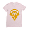 owl  (8) Ladies Fitted T-Shirt